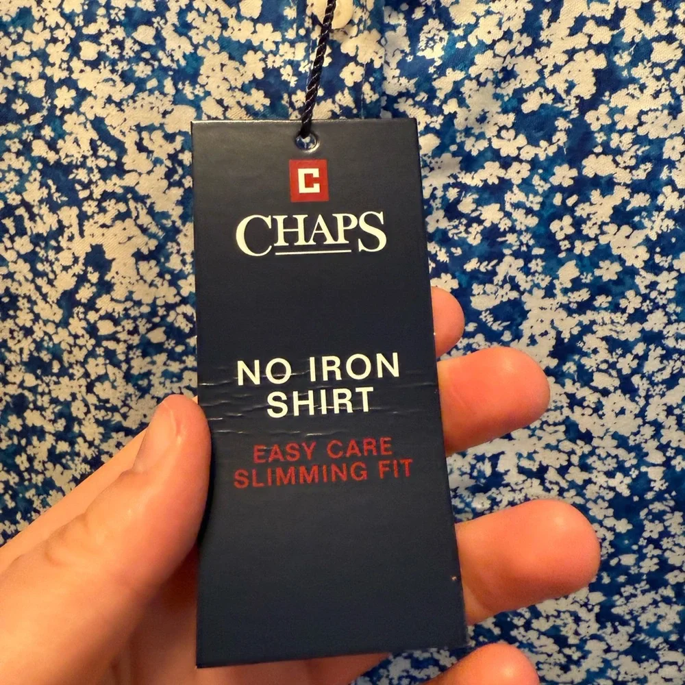 Chaps Women's Button Up Floral Shirt-New - Picture 4 of 7